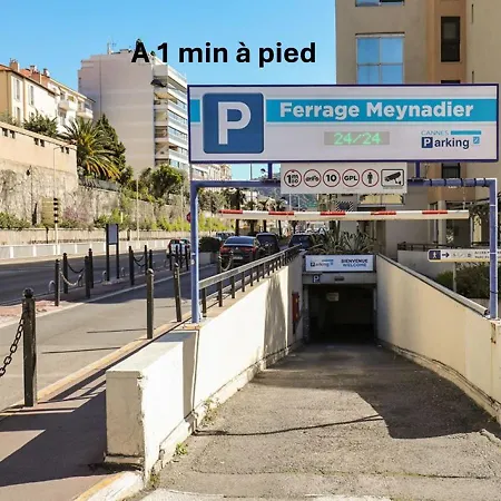 Calme Et Lumineux 2 Balcon Vue Mer-forville A2b262 דירה קאן